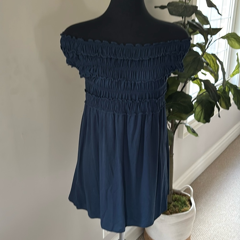 MAX STUDIO SLEEVELESS TUNIC TOP / MINI DRESS - Picture 4 of 13